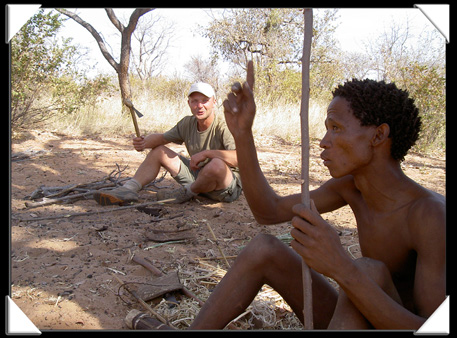 Bushmen de Namibie